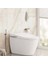 Luxury Kendinden Yapışkanlı Esnek Köpük Sarı Gold Mermer Desenli Pvc Panel 60X30 cm Banyo Wc Mutfak 1 Adet 4