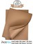 Luxury 35X50 cm Kraft Kağıt – 100'LÜ Paket | Ambalaj-Paketleme, Okul-Proje-Sanatsal Çalışmalar 1 Adet 1