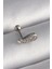 316L Çelik Gümüş Renk Zirkon Taşlı Kanat Tragus Piercing - TJ-PR1269 1