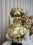 Dekoratif Gold Ophelia Heykel Biblo Obje 1