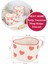 Luxury El Yapımı Seramik Kalp Tasarım Mug Kupa Fincan | Handmade El Yapımı Mug Fincan Kupa Kahve Kupası 1 Adet 4