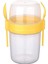 Çift Hazneli - Çatal Kaşıklı Portatif Müsli -Atıştırmalık Kabı 1100 ml (7272) 2
