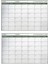 Manyetik Yapışkanlı Bir Aylık Program Planlayıcı Takvim 85X56 cm (4887) 3