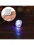 Kristal Tasarımlı LED Glow Işıklı 3 Modlu Gümüş Yüzük 3.5 x 5 cm (4887) 2