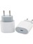 Type-C Hızlı - Başlık Ev Şarj Adaptör IPHONE 15 Uyumlu 25W (4887) 1