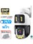 Icsee 8 Mp Çift Kameralı 42X Optik Zoom Metal Kasalı Ptz Wifi Kamera Profesyonel Seri 2