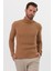 Erkek Balıkçı Yaka Slim Fit Fitilli Triko Kazak 4