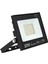 Zmr 30 Watt 6500K IP66 150* Işık Açısı 220 Volt Siyah Slim Kasa LED Projektör (4887) 1