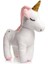 Luxury Peluş Unicorn Figürlü Yastık 33 Cm. (Beyaz) Uyku Arkadaşı & Oyuncak 1 Adet 4