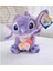 Luxury Stitch Angel Peluş Oyuncak Lilo Stitch Arkadaş Uyku Arkadaşı Çiçekli 35CM 1 Adet 2