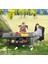 Büyük Katlanabilir Masa, Taşınabilir Kamp Masası, Piknik Masası, Depolama Cepli Sırt Çantası Masası, Açık Hava Piknik, Plaj Için 95 * 55 * 50 Cm 3