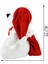 Luxury Pandanke 55 cm Noel Baba Ayıcığı (%100 Yerli) 1 Adet 5