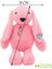 Luxury Özgüner Uyku Arkadaşım Tavşan 45 cm Peluş Tavşan Pembe 1 Adet 5