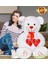 Luxury Sevgi Dolu 130 cm Peluş Ayı – Çift Kalp ile Aşkınızı Ifade Edin 1 Adet 4