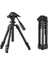 Hallow K&f Concept Alüminyum Taşınabilir Kamera Tripod Standı Siyah 3