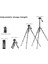 Hallow K&f Concept Alüminyum Taşınabilir Kamera Tripod Standı Siyah 5