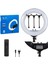 Ring Light-21 LED Rl-21 Inç 220V Girişli 3 Adet Telefon Tutacaklı Uzaktan Kumandalı Selfi Işığı 2