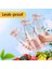 Taşınabilir Blender, Taşınabilir Mini Hızlı Blender 350ML Meyve Sıkacağı Kupası, Kablosuz Şarjlı, Smoothie Milkshake Suyu Bebek Maması Için 4 Bıçaklı (4887) 5