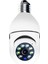 Wifi 360 Panoramik Ampul Kamera Gece Görüş Ses Akıllı Hareket Algılayıcı (4887) 4