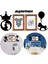 DECO103 Supermen Dekoratif Duvar Süsü Tablo Aksesuar Ahşap Tasarım Hediye Pano Sticker Seti (4887) 1