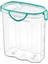 Kilitli Kapaklı Contalı Hava,su Sıvı Geçirmez 2,4 Litre Erzak Saklama Kabı-SA590 1