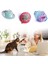 Yaylı Metal Fareli Kafes Kedi Oyun Topu Sıçrayan Spiral Kedi Topu (4887) 1