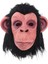 Siyah Saçlı Kafaya Tam Geçmeli Lateks Şempanze Maskesi - Lateks Maymun Orangutan Goril Maske Et Maske (4887) 2