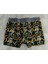 Erkek Klasik Boxer Desenli Pamuklu Penye Karışık 10'lu Paket Premium Boxer 5