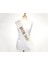 Beyaz Üzeri Altın Büyük Bride To Be Yazılı Simli Işıltılı Kuşak Kemer 10 cm Genişlik (4887) 2