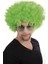Yeşil Renk Kıvırcık Afro Bonus Peruk (4887) 1