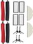 Roborock Q8 Max+ Uyumlu 2 Adet Ana Fırça 4 Adet Filtre 4 Adet Siyah Yan Fırça 2 Adet Mop 1