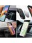 Havalanndırma Izgarasına Takılabilen Mandallı Mıknatıslı Oto Araç Içi Manyetik Telefon Tutucu (4887) 4