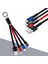 Miraaxx Işıklı Anahtarlık Model 3 In 1 USB Çıkışlı Mikro,type-C ve Iphone Uyumlu Şarj Kablosu (4887)HBCV00008F0ALZ 2