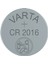 Varta CR2016 Lityum Pil 2li Paket (4887) 2
