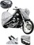 Bumoto/jinling Calibre 250CC Motor Brandası Arka Çanta Uyumlu Ultra Kalın Su Geçirmez 5