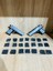Boncuklu 20X11 cm Boncuk Atan Silah 2 Adet + 21 Paket Boncuk 1