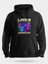 Son Savaşçı Kadın Siyah Baskılı Unisex Kapüşonlu Sweatshirt 1