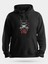 Sabo One Piece Siyah Baskılı Unisex Kapüşonlu Sweatshirt 1