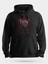 Ryomen Sukuna Jujutsu Kaisen Siyah Baskılı Unisex Kapüşonlu Sweatshirt 1
