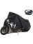 Bumoto/jinling Regnum 250CC Siyah Motor Brandası Arka Çanta Uyumlu Ultra Kalın Su Geçirmez 2