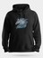 Motifli At Baskılı Unisex Kapüşonlu Sweatshirt 1