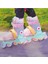 Paten Ayarlanabilir Dönüşen Tekerlekli 2 In 1 Twisty Paten - Pembe 29-32 4