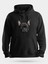 French Fransız Bulldog Baskılı Unisex Kapüşonlu Sweatshirt 1