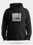 Arı Arkadaşlığı Baskılı Unisex Kapüşonlu Sweatshirt 1