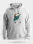 Balerin Iskelet Baskılı Unisex Kapüşonlu Sweatshirt 1