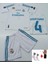 2017-18 Sezon Sergio Ramos Real Madrid Beyaz Çocuk Forması Bileklik ve Çorap Hediye 1
