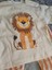 Aslan Desenli Çizgili Pantolonlu 6-9/9-12/12-18/18-24 Ay Erkek Bebek Takım 2