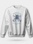 Mavi Yeşil Tarantula Baskılı Unisex Regular Sweatshirt 1