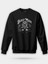 Beast Mode Aslan Gym Fitness Siyah Baskılı Unisex Regular Sweatshirt 1