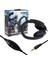 Hello HL-5351 3.5mm Stereo Kablolu Ledli Mikrofonlu Oyuncu Kulaklık Siyah (4887) 3